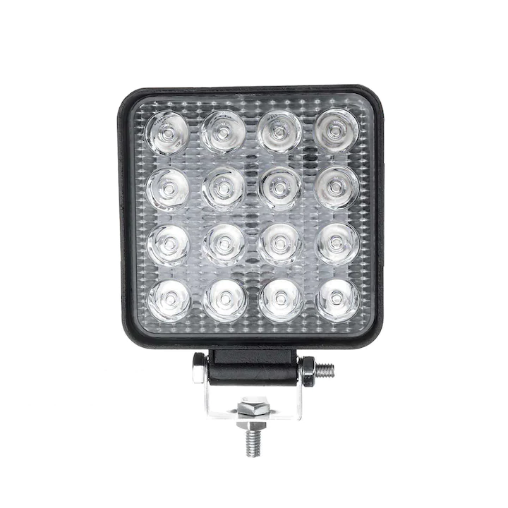 Set 8 Bucati Proiectore LED Auto, Offroad, 48W, 12V-24V