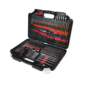 Set burghie, carote si biti, 246 bucati, Raider 150696