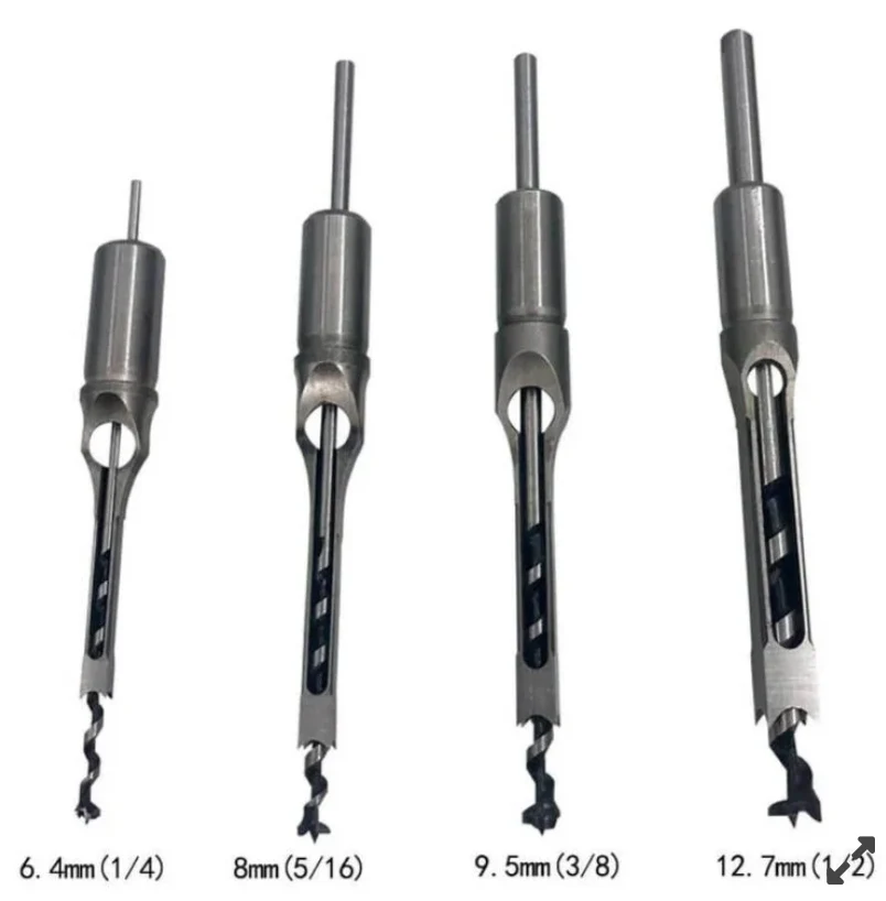 Set 4x burghie de gauri patrate