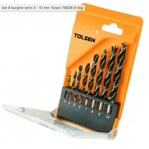 Set 8x Burghie Lemn 3 - 10 mm Tolsen