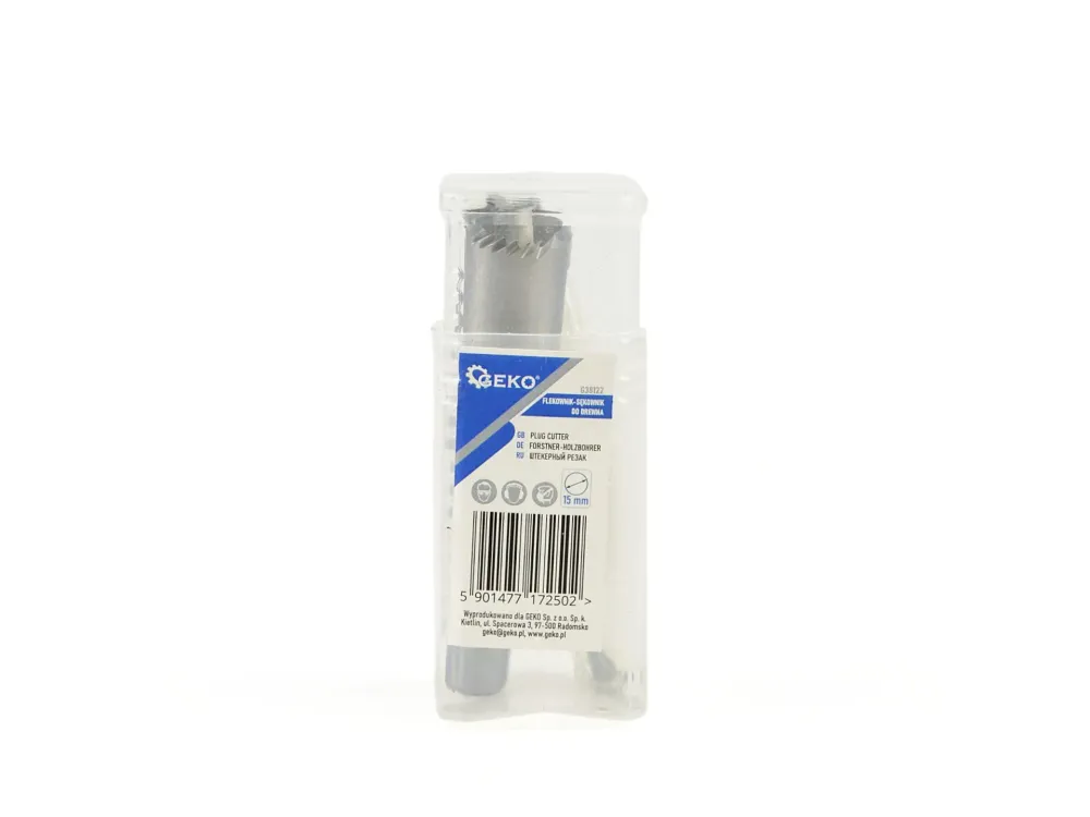 Set burghiu pentru lemn cu innodator, 15 mm, 2 elemente, Geko G38122