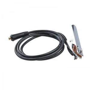 Set cablu sudura 16mm2 2m, cleste pentru impamantare si cupla, Raider 138344