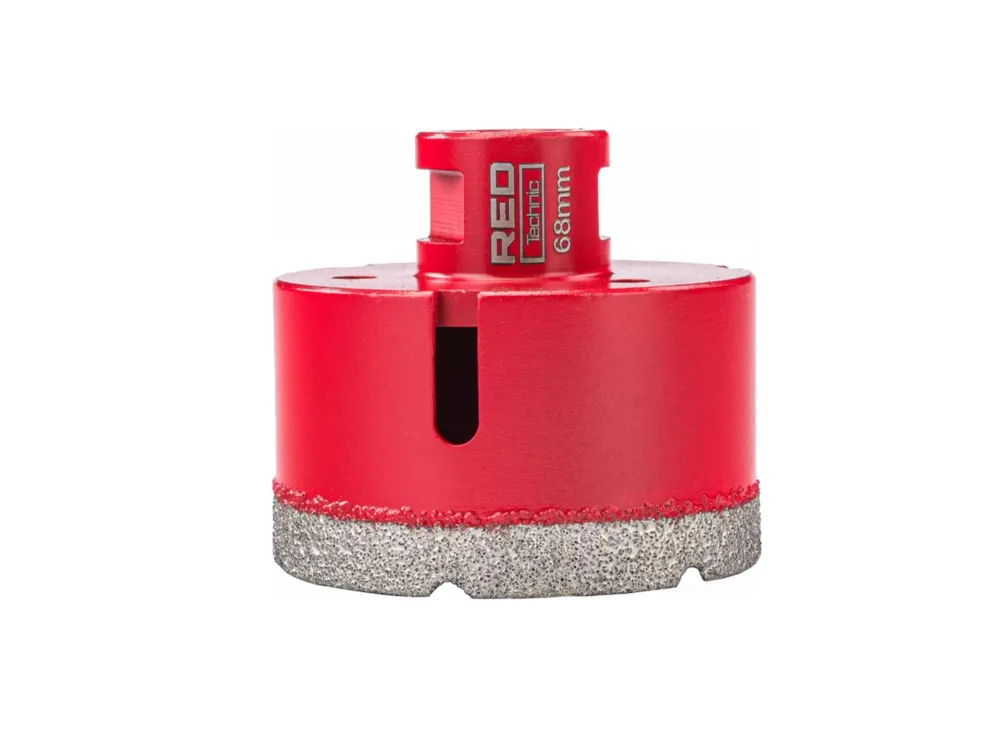 Set carote diamantate, 6-68 mm, prindere M14, HEX, 5 elemente, Red Technic RTZOD0045