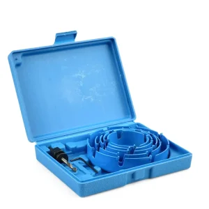 Set carote pentru lemn, 65-127 mm, 5 elemente, Geko G30000