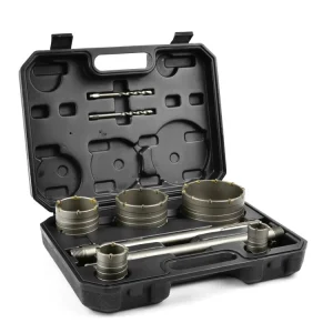 Set carote widia pentru beton, 9 elemente, Geko G39981