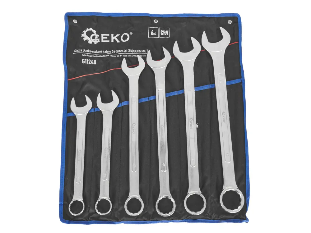 Set chei combinate, 34-50 mm, 6 elemente, Geko G11248