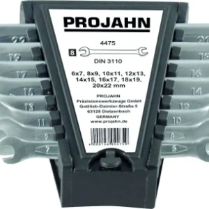 Set de chei fixe duble PROJAHN, 6-22 mm, 8 buc