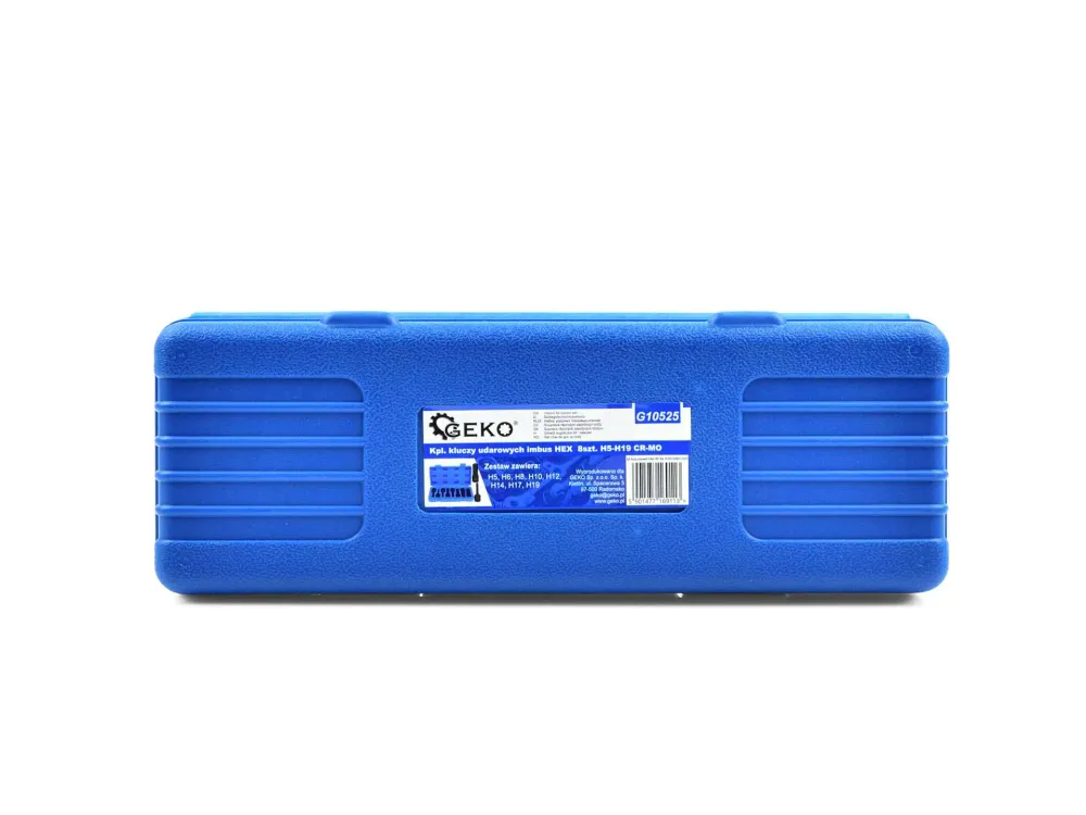 Set 8 chei hex, H5-H19, Geko G10525