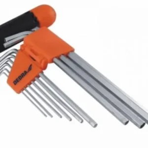 Set 9x Chei Imbus 1.5-10 mm Cu Maner - Dedra