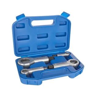 Set chei pentru despicare piulite, 4 elemente, 9-27 mm, Geko G38595