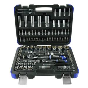 Set chei tubulare profesionale, 108 elemente, 1/4" - 1/2", R&K RK0202