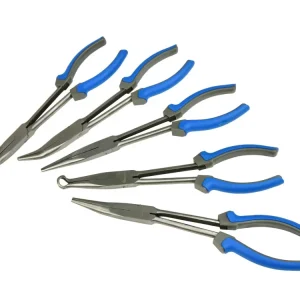 Set 5 clesti cu varf lung 280 mm, Geko G00827