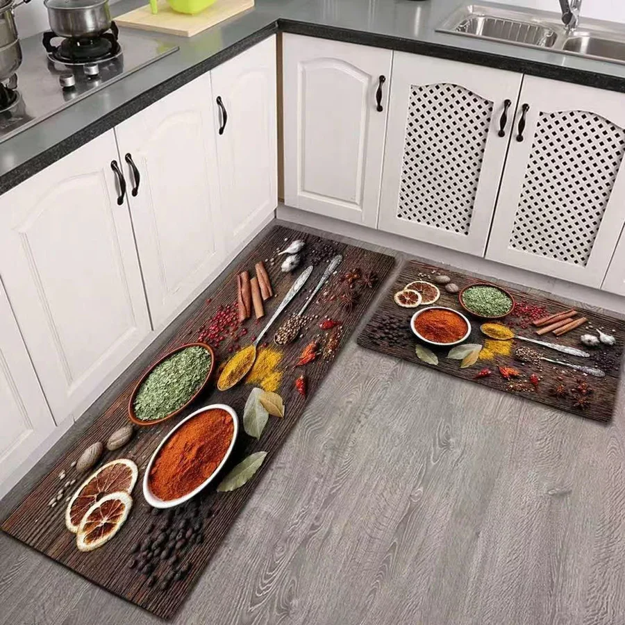 Set 2x covoare bucatarie spices