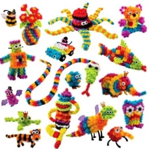 Set creatie 600 piese tip Bunchems