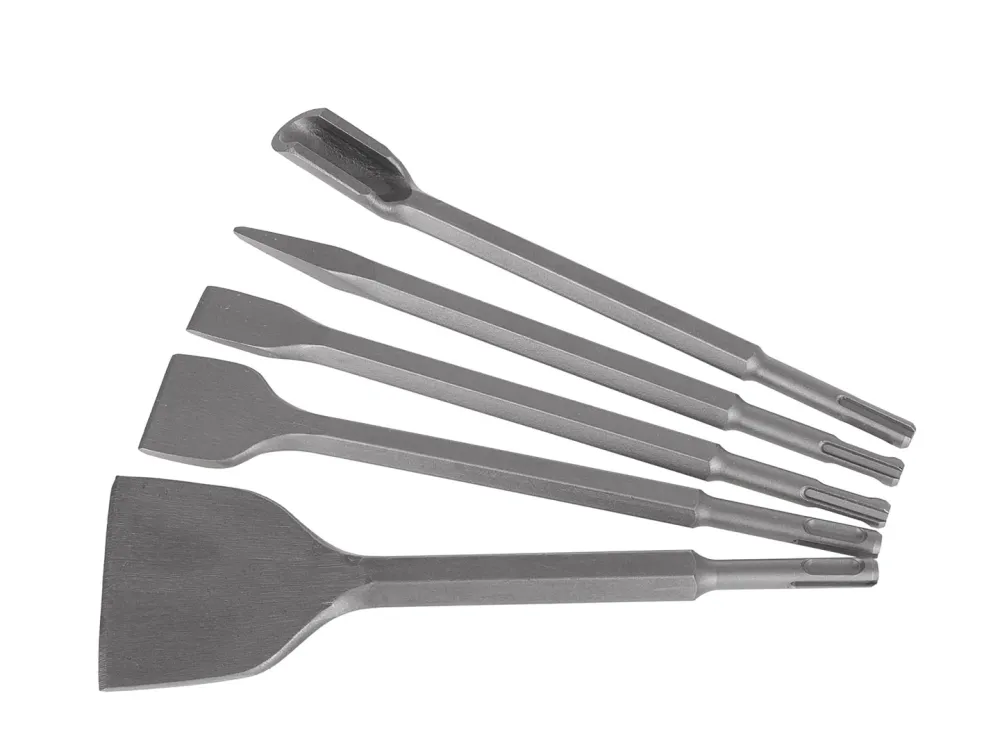Set dalti SDS-plus, 5 elemente, Geko G40027