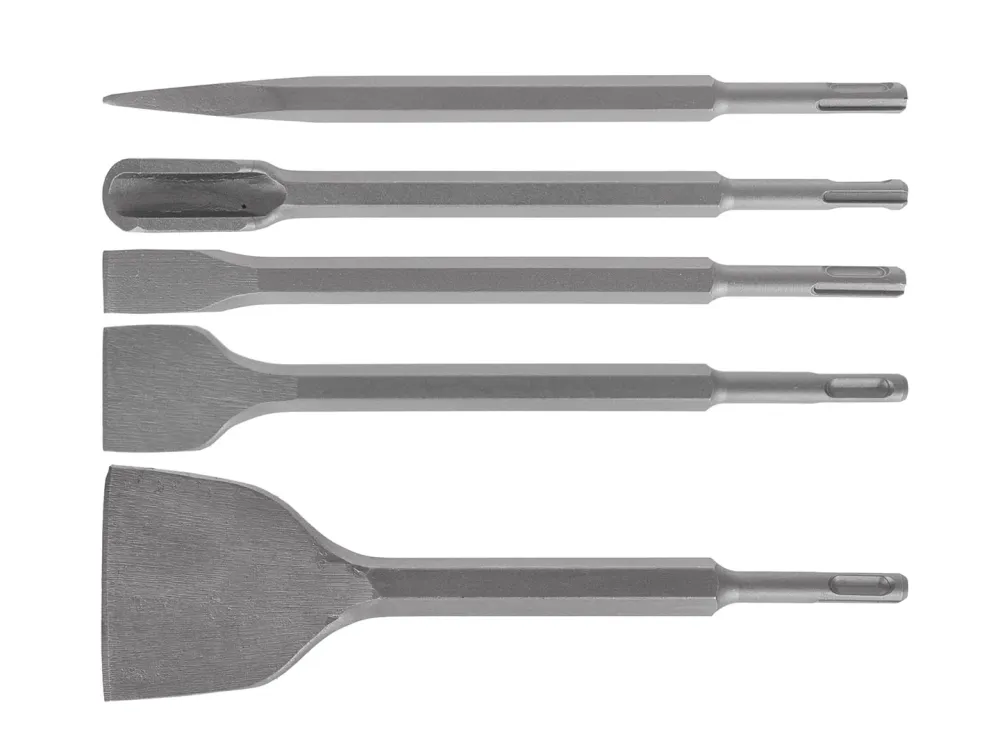 Set dalti SDS-plus, 5 elemente, Geko G40027