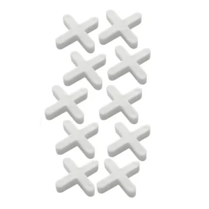 Set distantiere tip cruce pentru gresie si faianta, 4 mm, 100 elemente, Geko G00444-4