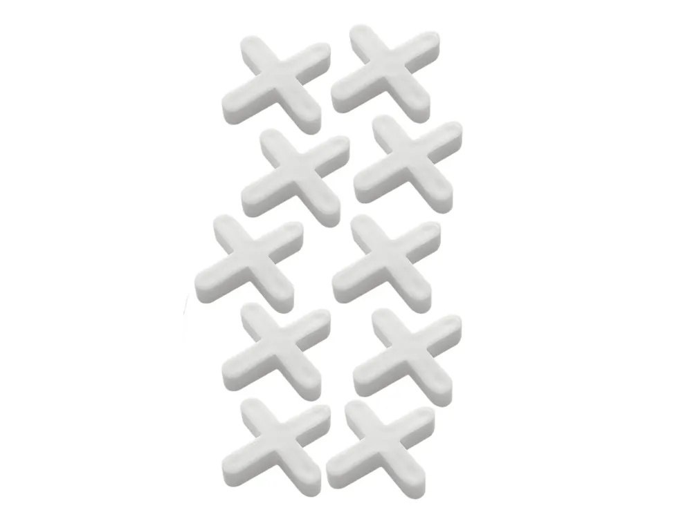 Set distantiere tip cruce pentru gresie si faianta, 4 mm, 100 elemente, Geko G00444-4