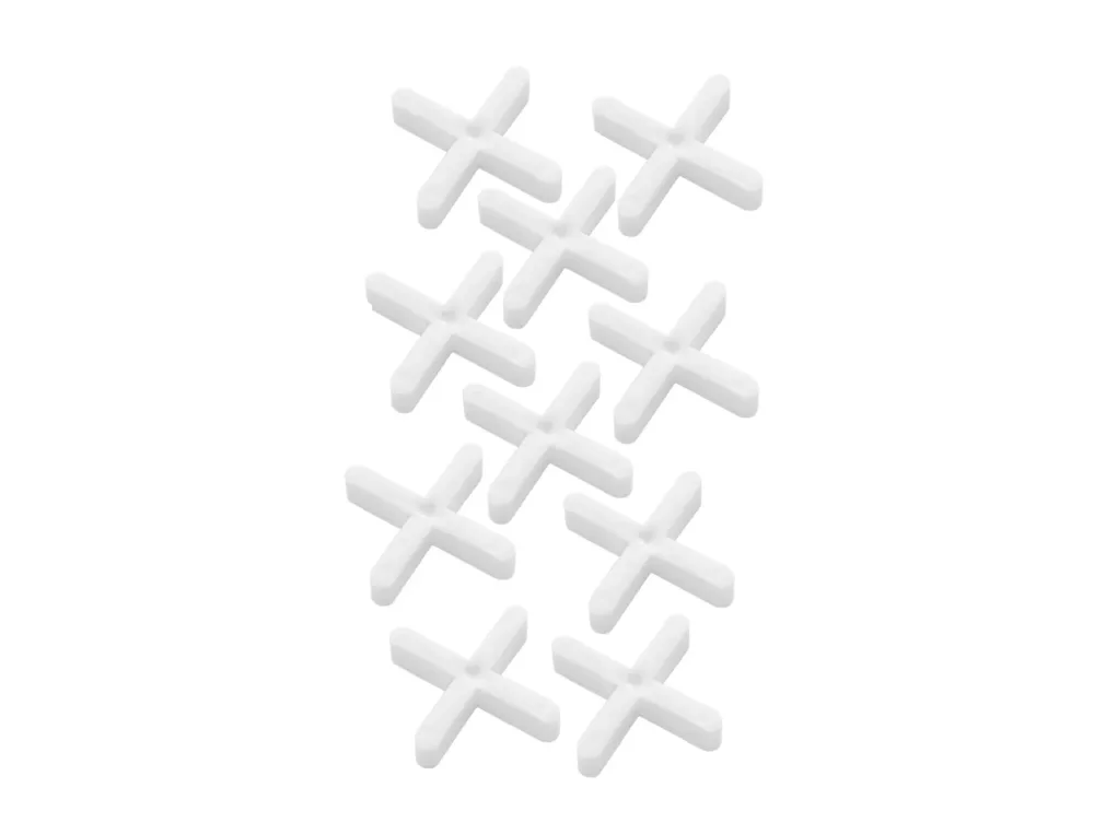 Set distantiere tip cruce pentru gresie si faianta, 2.5 mm, 200 elemente, Geko G00444-2,5