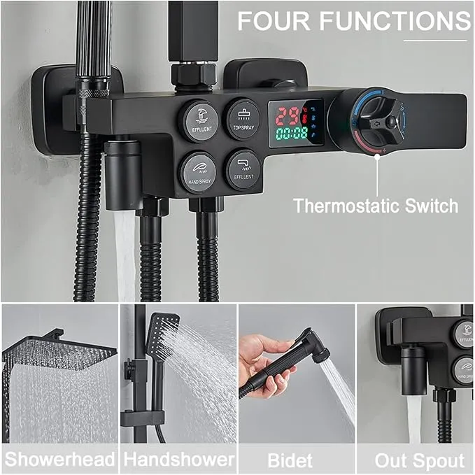 Set de dus termostatic