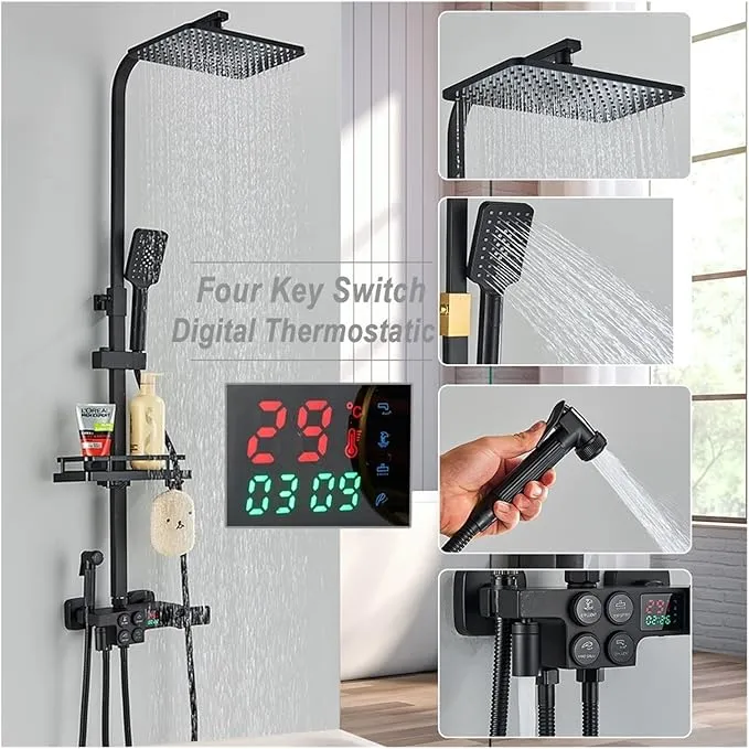 Set de dus termostatic
