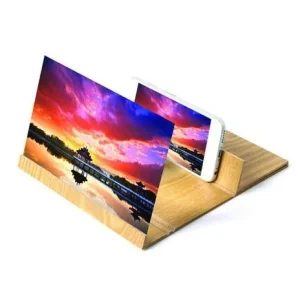 set 2 x Ecran lupa - amplificator de imagine cu efect 3d pentru telefoane mobile