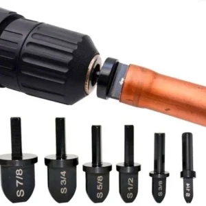 Set 6x expandoare, accesorii largit de tevi cupru, pentru bormasina