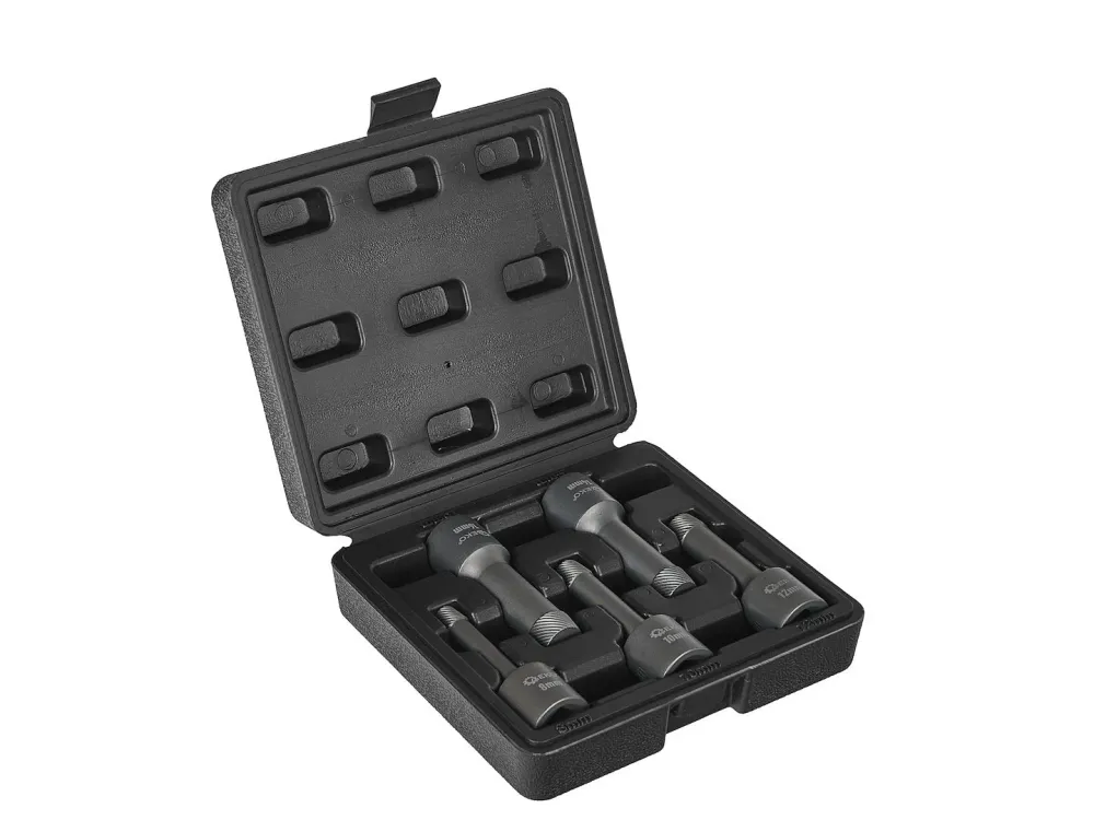 Set extractoare prezoane, 1 / 2" SNCM+V, 5 bucati, Geko G30044