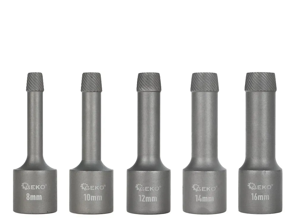 Set extractoare prezoane, 1 / 2" SNCM+V, 5 bucati, Geko G30044