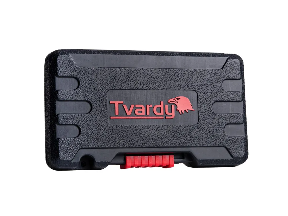 Set extractoare suruburi rupte, Cr-Mo-15 elemente, Tvardy T00065