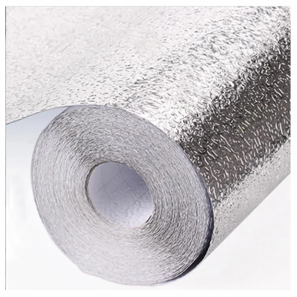 Set 3 folii de aluminiu autoadezive bucatarie 60 x 300 cm
