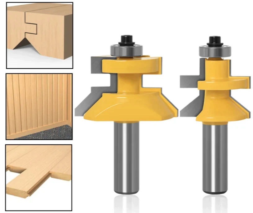 Set 2x Freze Imbinari Parchet/ Lambriu Lamba Uluc Coada 8mm