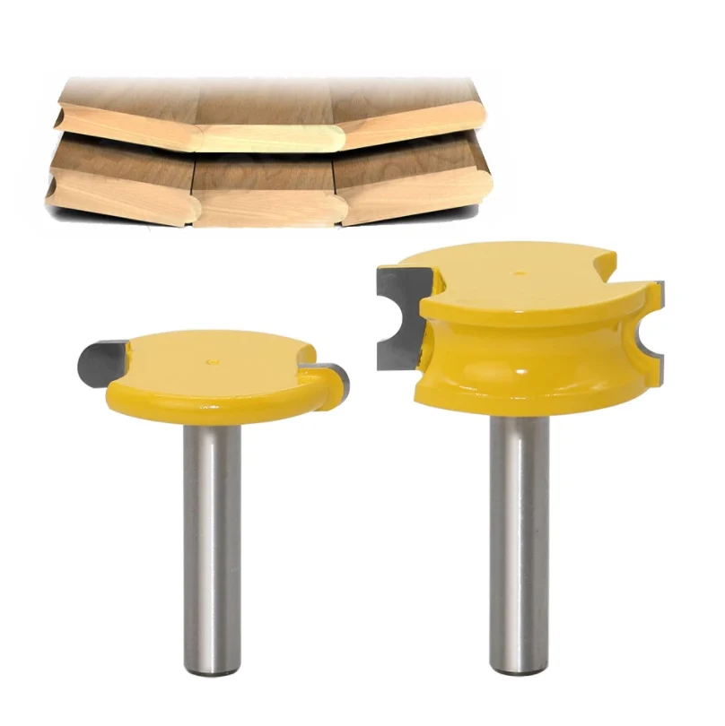 Set 2x Freze Lemn Imbinari Semicerc, Ciubar, Caiac, Canoe, Butoaie Coada 8mm