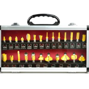 Set freze pentru lemn, 25 elemente, Geko G01203