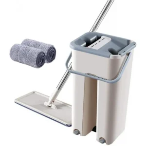 Set galeata cu storcator si mop plat