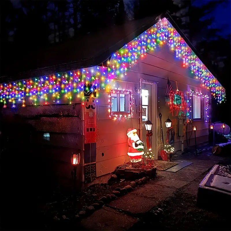 Set 3 x instalatii craciun,12 metri, 300 led