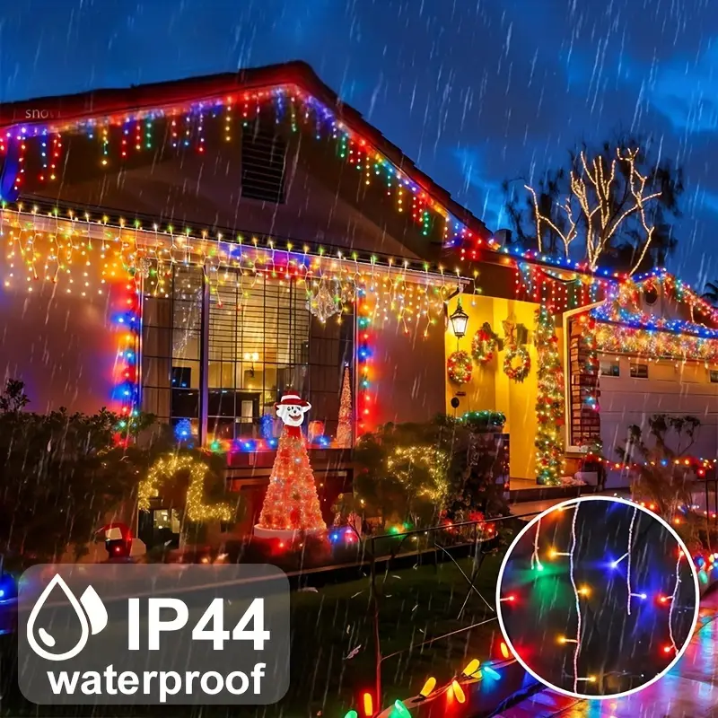 Set 3 x instalatii craciun,12 metri, 300 led