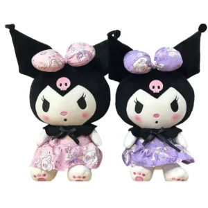 Set 2 jucarii de plus,Kuromi,multicolor