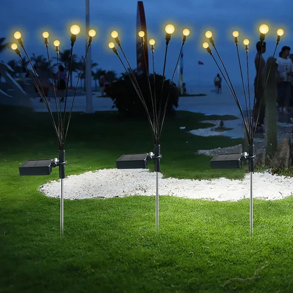 Set 2x Lampă solară decorativă ,tip licurici