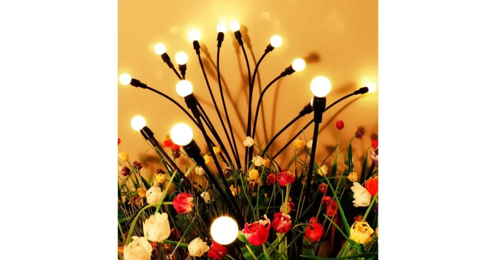 Set 2x Lampă solară decorativă ,tip licurici