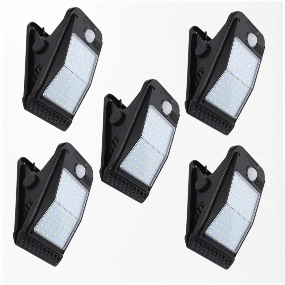 Set 5 lampi solare portabile pe clips