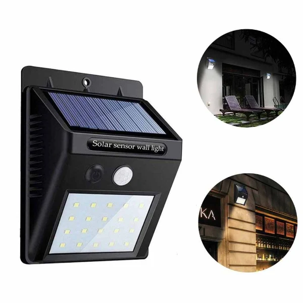 Set 10 Lampi Solare, portabile, 30 LED