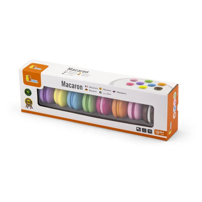 Set macarons, Viga