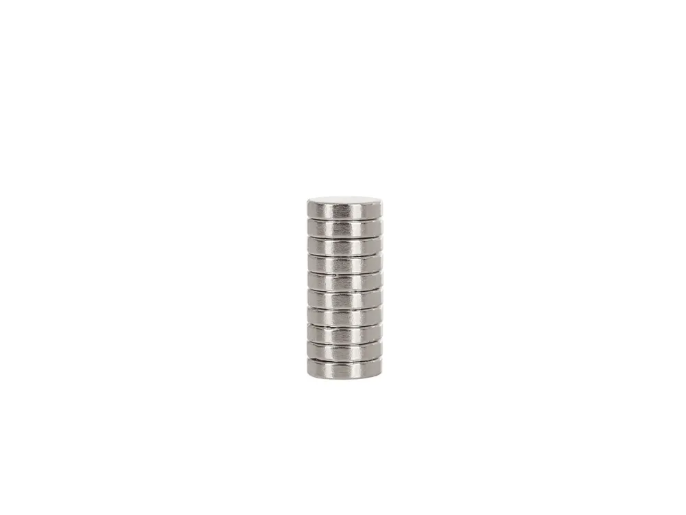 Set magneti cilindrici din neodim, 8 x 2 mm, 10 elemente, Geko G02428