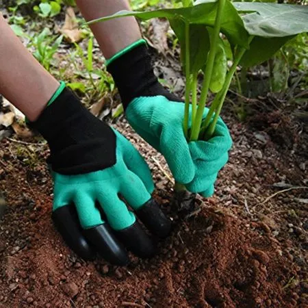 set 2x Manusi pentru gradinarit - ideale pentru sapat si plantat