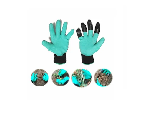 set 2x Manusi pentru gradinarit - ideale pentru sapat si plantat