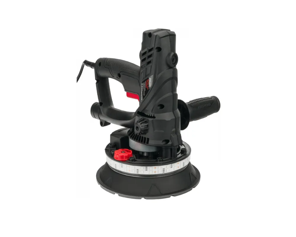 Set masina de slefuit orbitala, 12 foi abrazive, 1500 W, Red Technic RTSDG0023