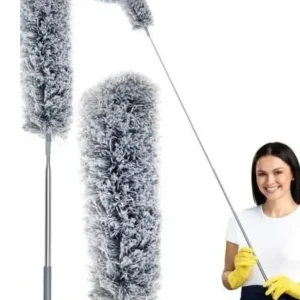 Set 1+1 Pamatuf microfibra telescopic 2.80m pentru zone greu accesibile
