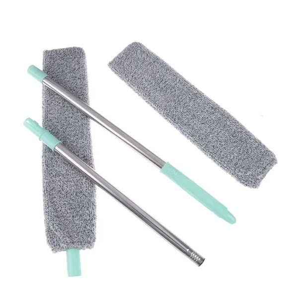 Set Pamatuf microfibra telescopic + mop spatii inguste
