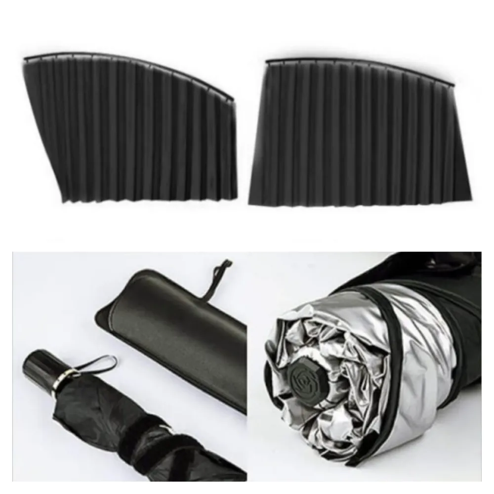 Set de parasolar auto tip umbrela si parasolar auto geamuri laterale